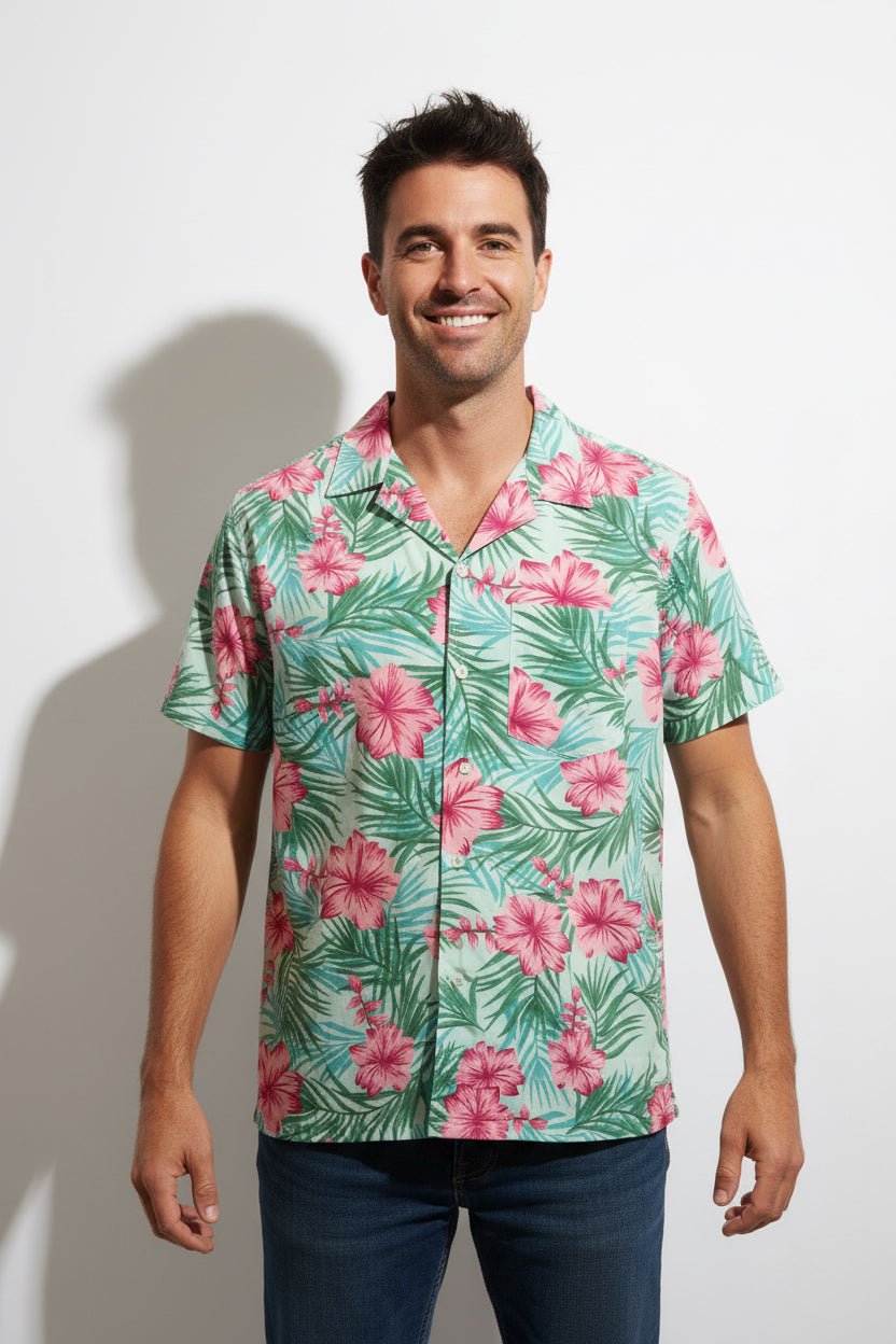 Pacific Eagle Hawaiian Shirts M-XL